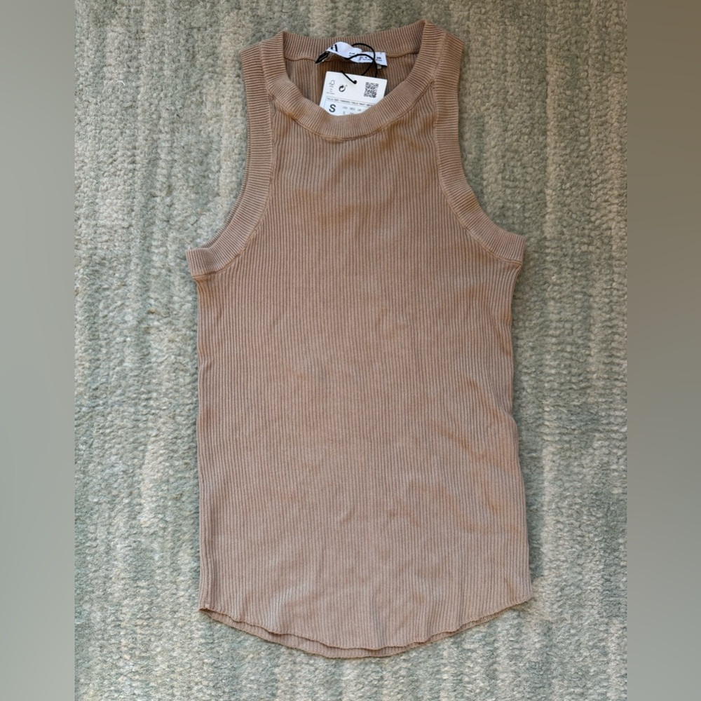 NWT Zara Ribbed Tank Top